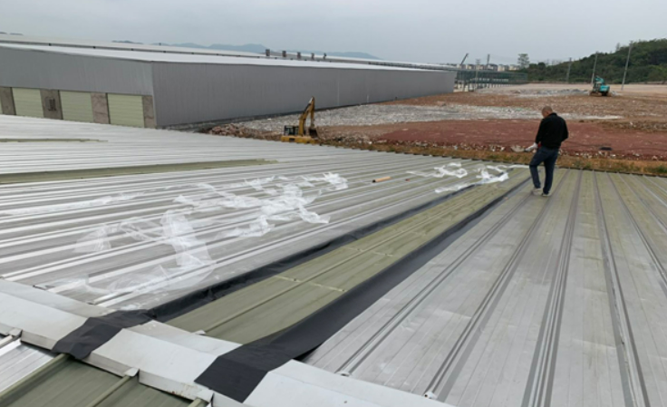 衢江厂房屋面防水维修案例